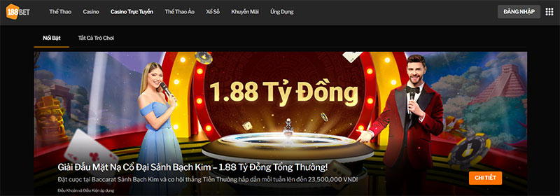 Casino trực tuyến 188bet